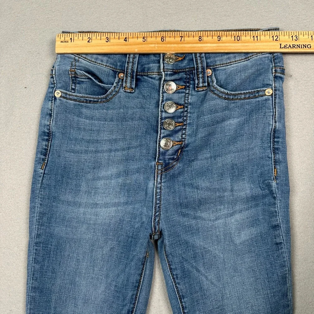 Free People Irreplaceable Flare Jean 25 Button Fly Mid Rise Bell Bottom Festival - Picture 4 of 12